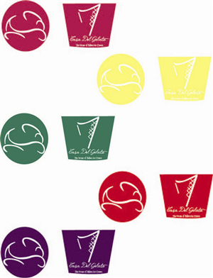 Verpackungs-Design von kalchakra für Casa Del Gelato | Design: #2854926