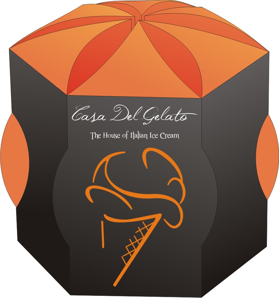 Design Emballage par Vicky Galmarini pour Casa Del Gelato | Design #2822553