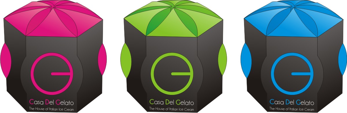 Design Emballage par Vicky Galmarini pour Casa Del Gelato | Design #2822563