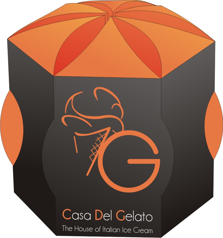 Packaging Design by Vicky Galmarini for Casa Del Gelato | Design #2822570