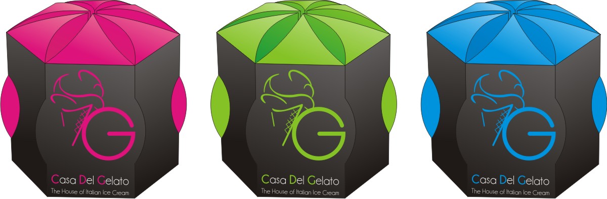 Design Emballage par Vicky Galmarini pour Casa Del Gelato | Design #2822574