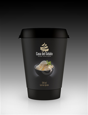 Design Emballage par Violeta Pironkova pour Casa Del Gelato | Design : #2812989