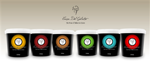 Verpackungs-Design von tarokun für Casa Del Gelato | Design: #2814402
