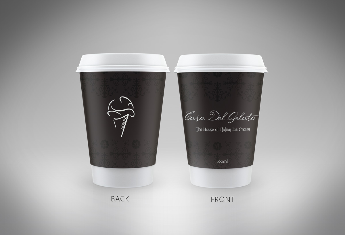 Packaging Design by Hammad Siddiqui for Casa Del Gelato | Design #2811451
