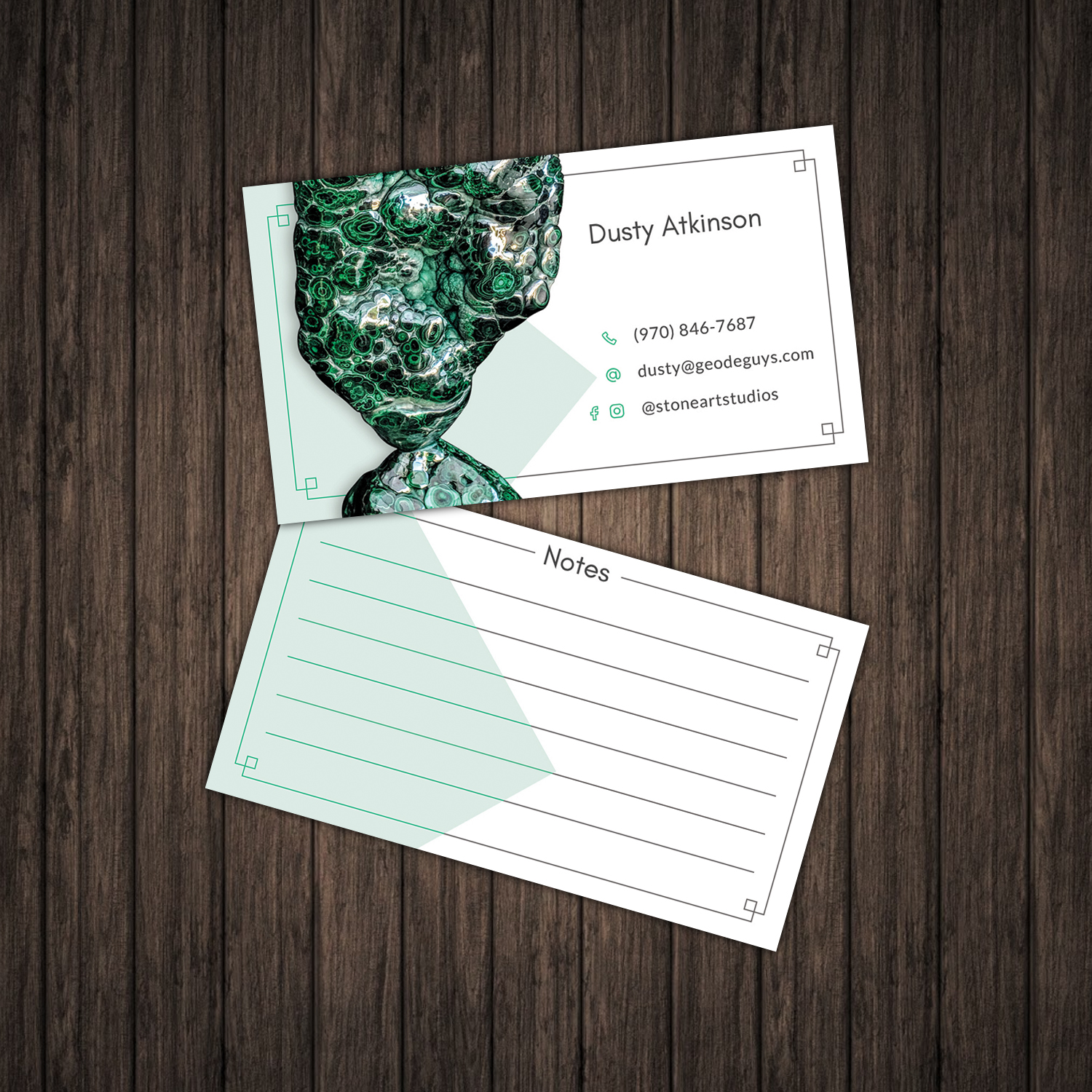 Design de Carte de Visite par Minkimoto pour The Geode Guys | Design #18666949