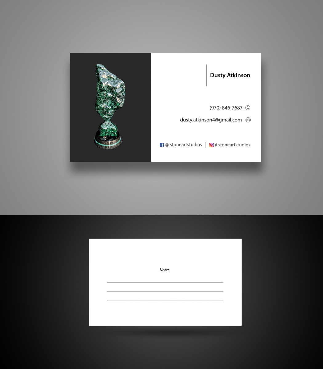 Business Card Design by Satyajit Sil Creations for The Geode Guys | Design #18656887