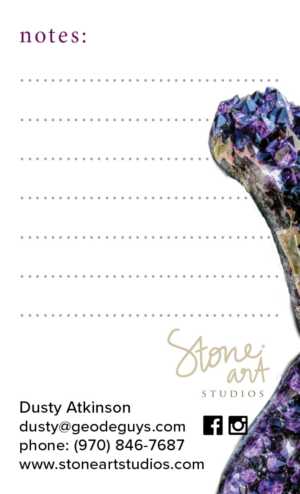 Business Card Design by noviestephens for The Geode Guys | Design: #18680618