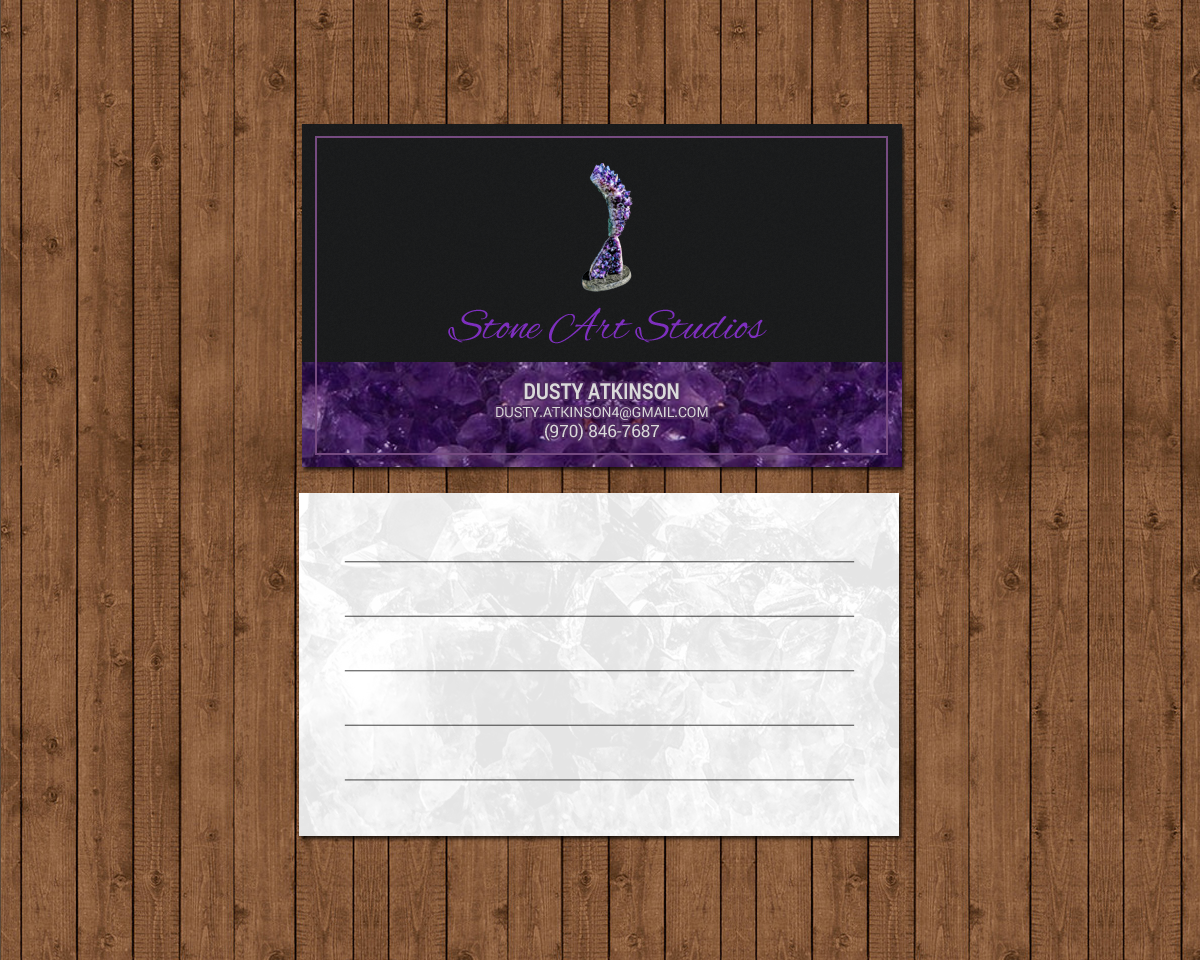 Business Card Design by chandrayaan.creative for The Geode Guys | Design #18479105