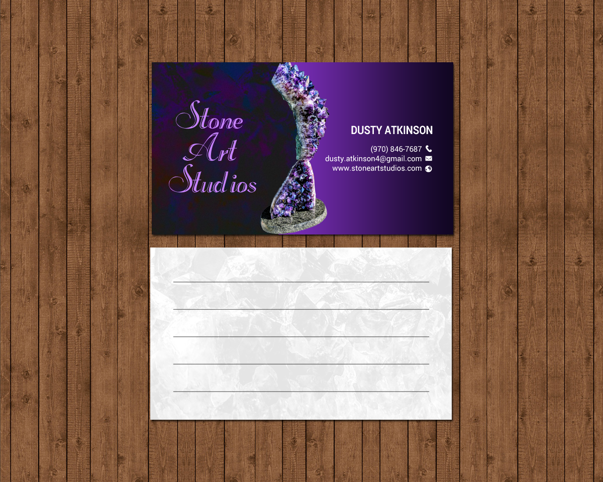 Business Card Design by chandrayaan.creative for The Geode Guys | Design #18479110
