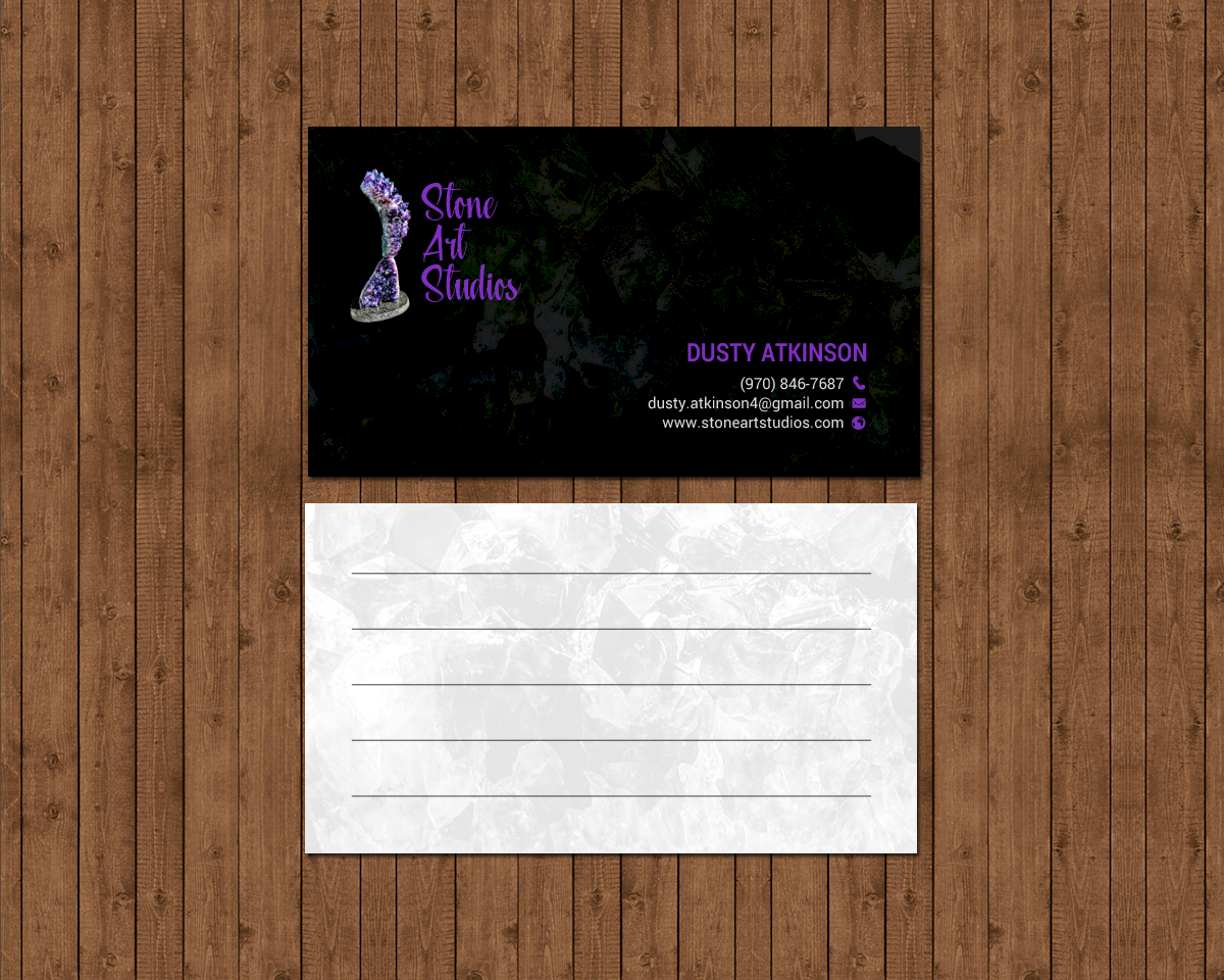 Business Card Design by chandrayaan.creative for The Geode Guys | Design #18479112
