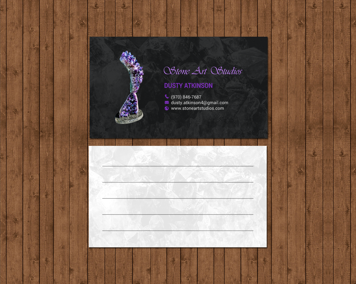Business Card Design by chandrayaan.creative for The Geode Guys | Design #18479113
