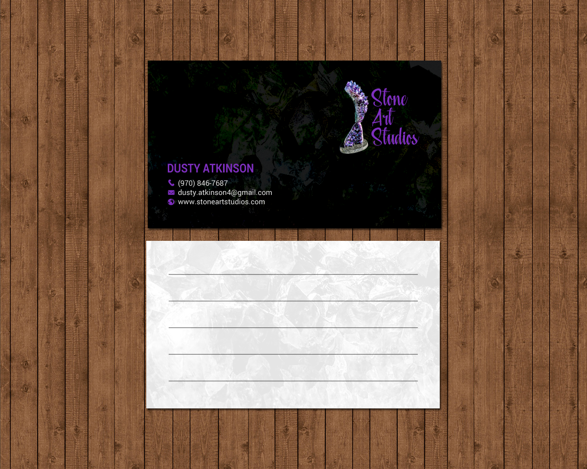 Business Card Design by chandrayaan.creative for The Geode Guys | Design #18479116