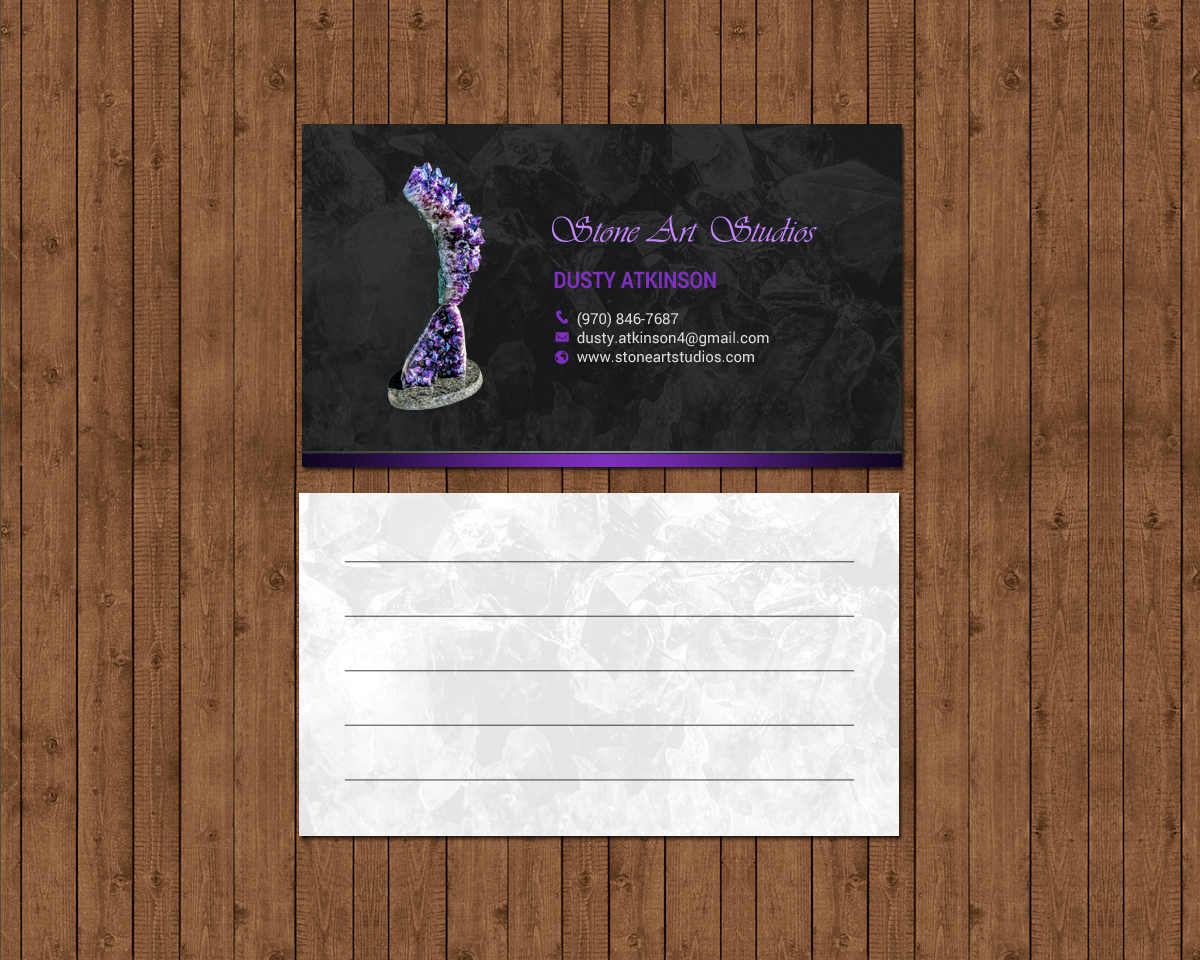 Business Card Design by chandrayaan.creative for The Geode Guys | Design #18479117