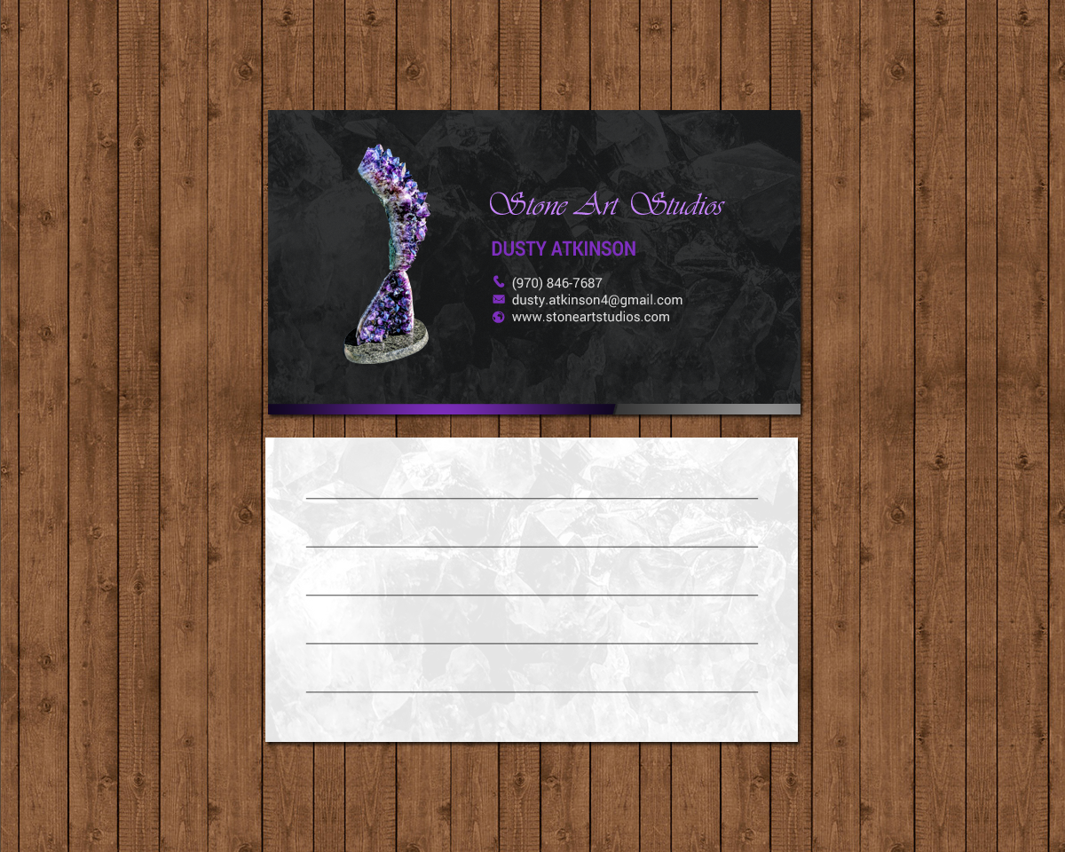 Business Card Design by chandrayaan.creative for The Geode Guys | Design #18479118