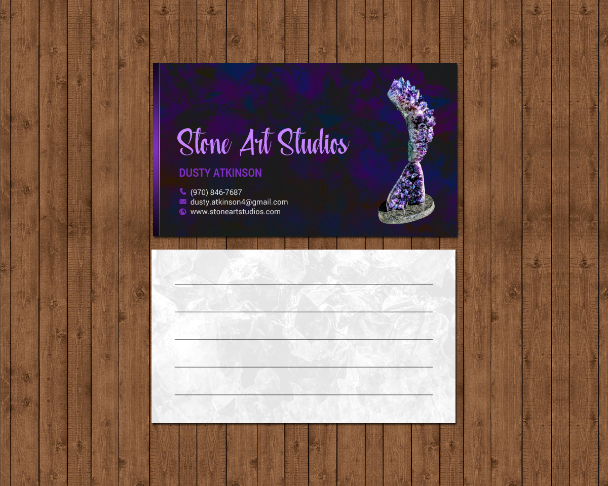 Business Card Design by chandrayaan.creative for The Geode Guys | Design #18479119