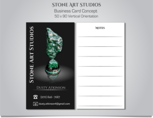 Business Card Design by Paul Scott - Koru Pencraft