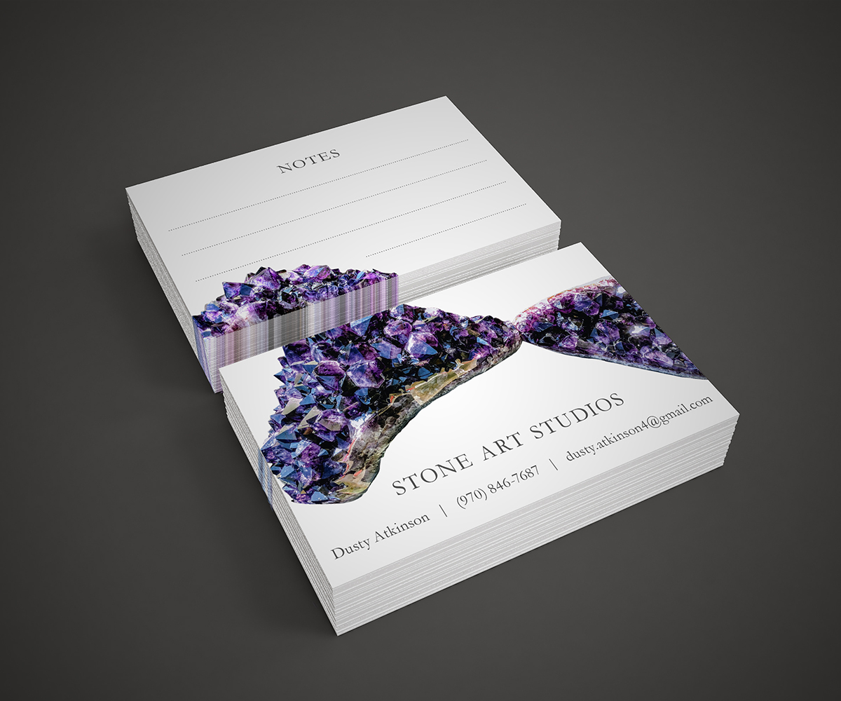 Business Card Design by Anne Katrin for The Geode Guys | Design #18496708