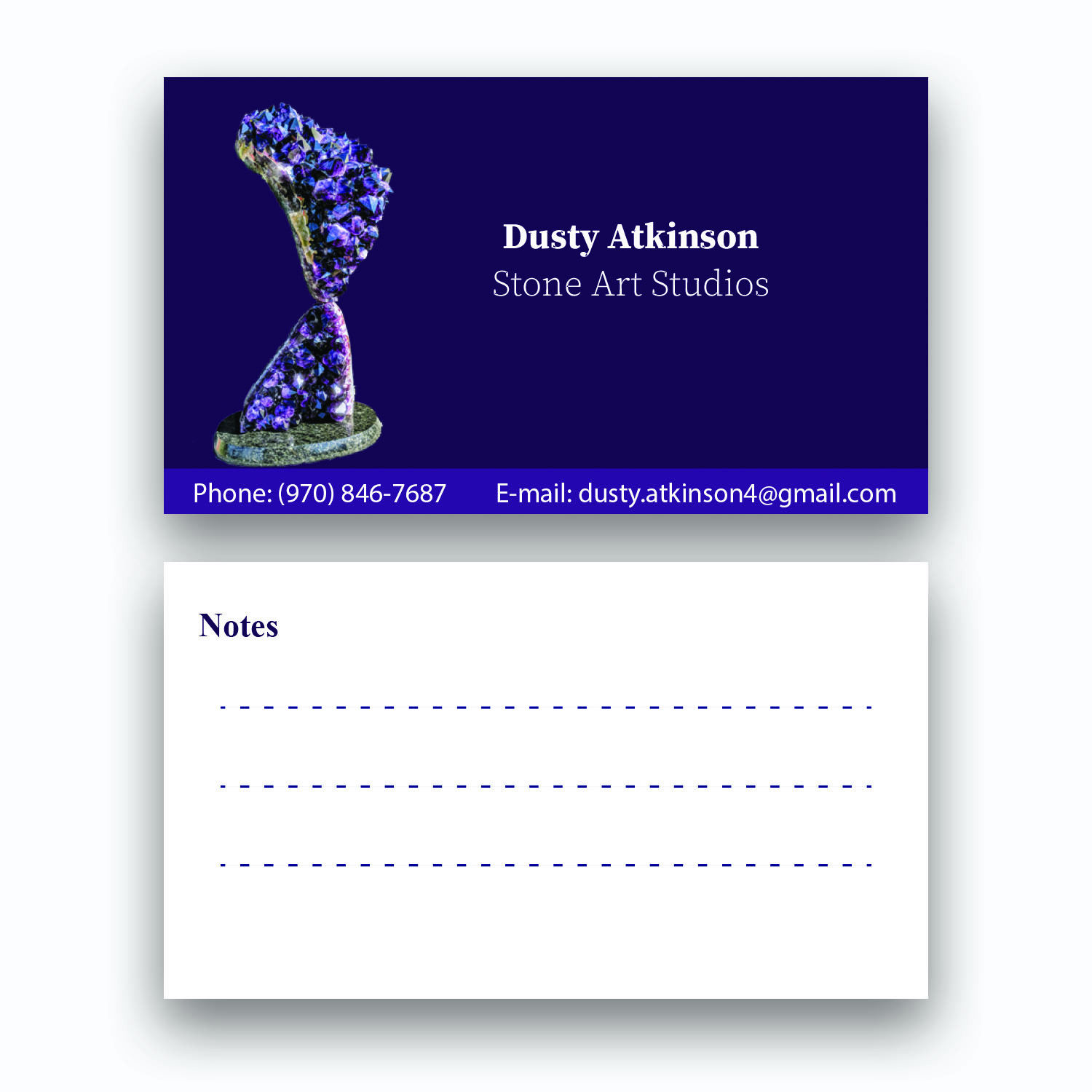 Business Card Design by fairupm for The Geode Guys | Design #18590976