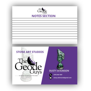 Business Card Design by Kobita1 for The Geode Guys | Design: #18656374