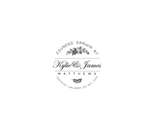 Kylie & James Matthews      Founded Darwin NT     Certified Waldara 03 Nov 2018  | Logo Design by larismanis