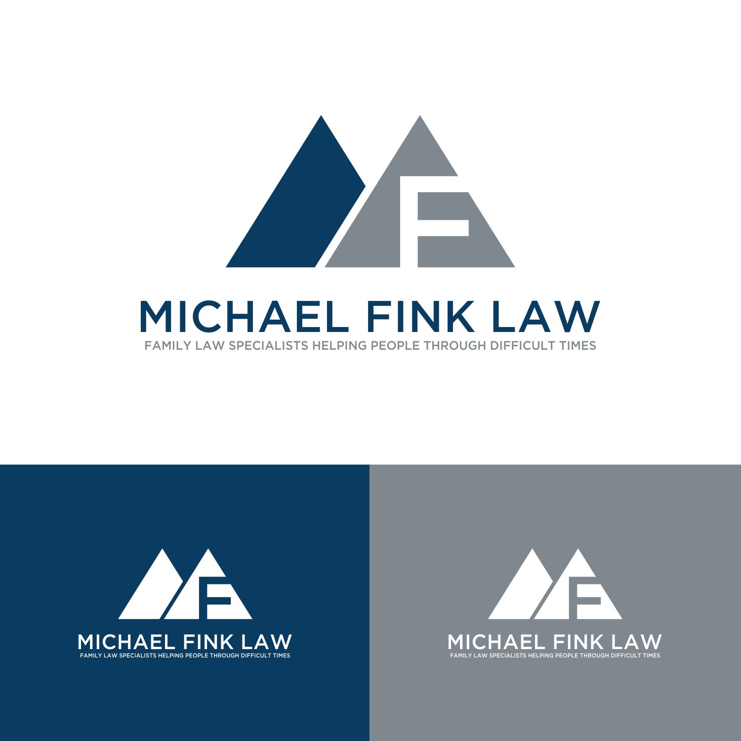 Logo-Design von Sarah Graphic für Michael Fink Law, PA | Design #18490822