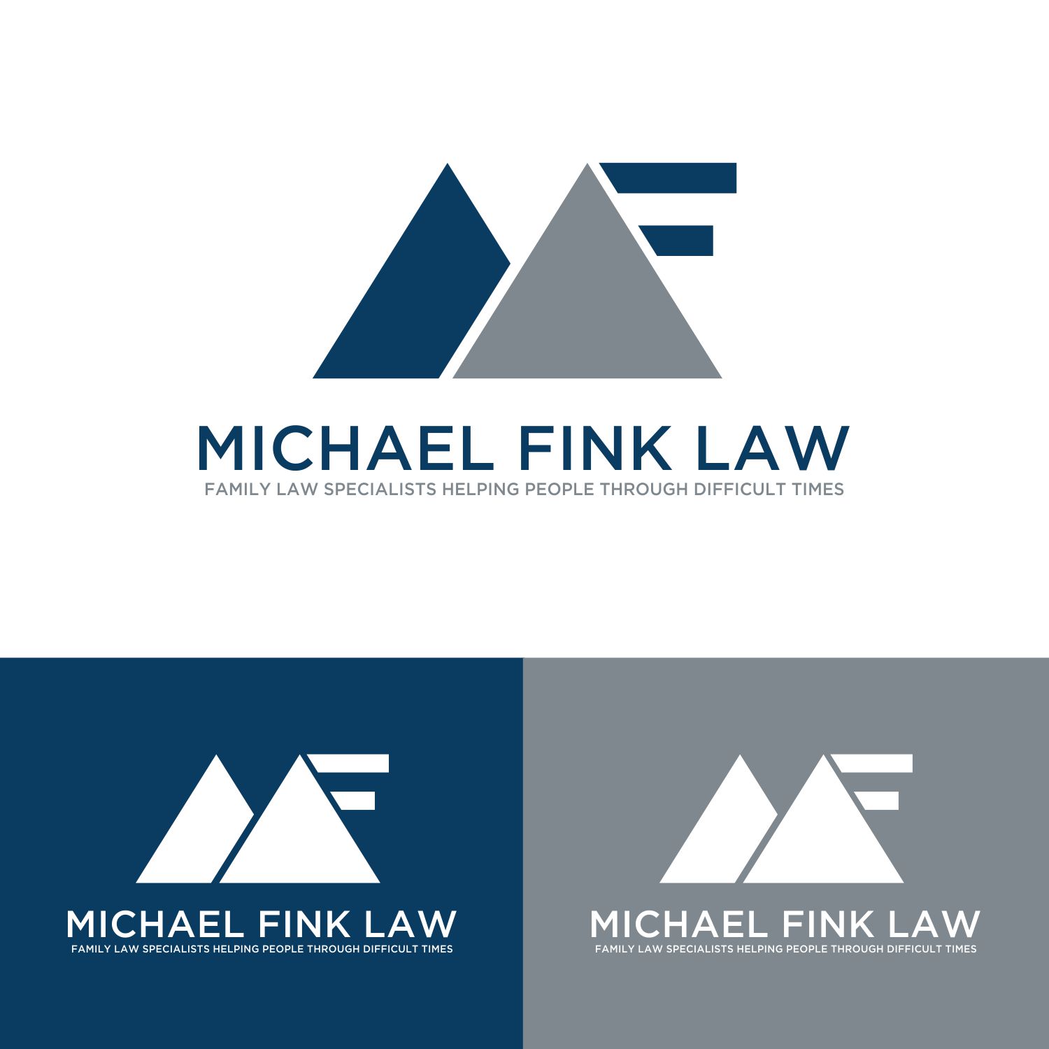 Logo-Design von Sarah Graphic für Michael Fink Law, PA | Design #18490836