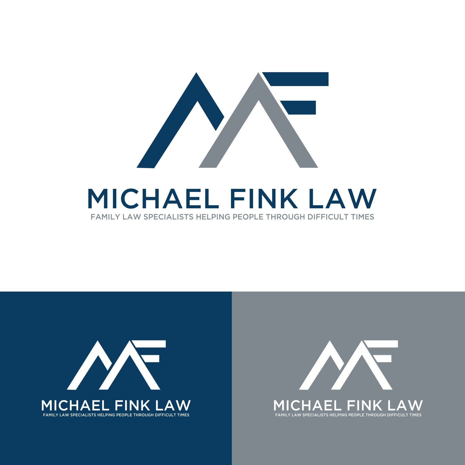 Logo-Design von Sarah Graphic für Michael Fink Law, PA | Design #18490859
