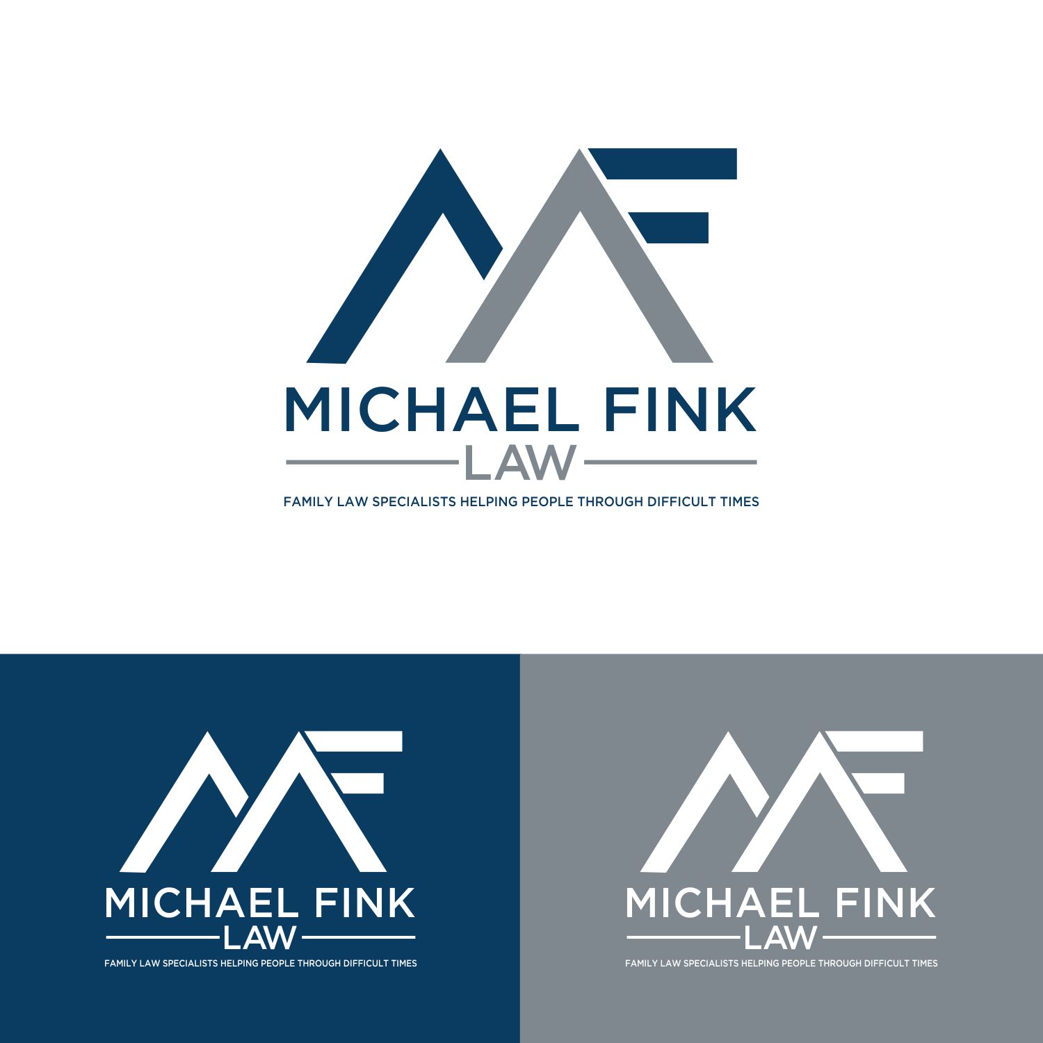 Logo-Design von Sarah Graphic für Michael Fink Law, PA | Design #18490870