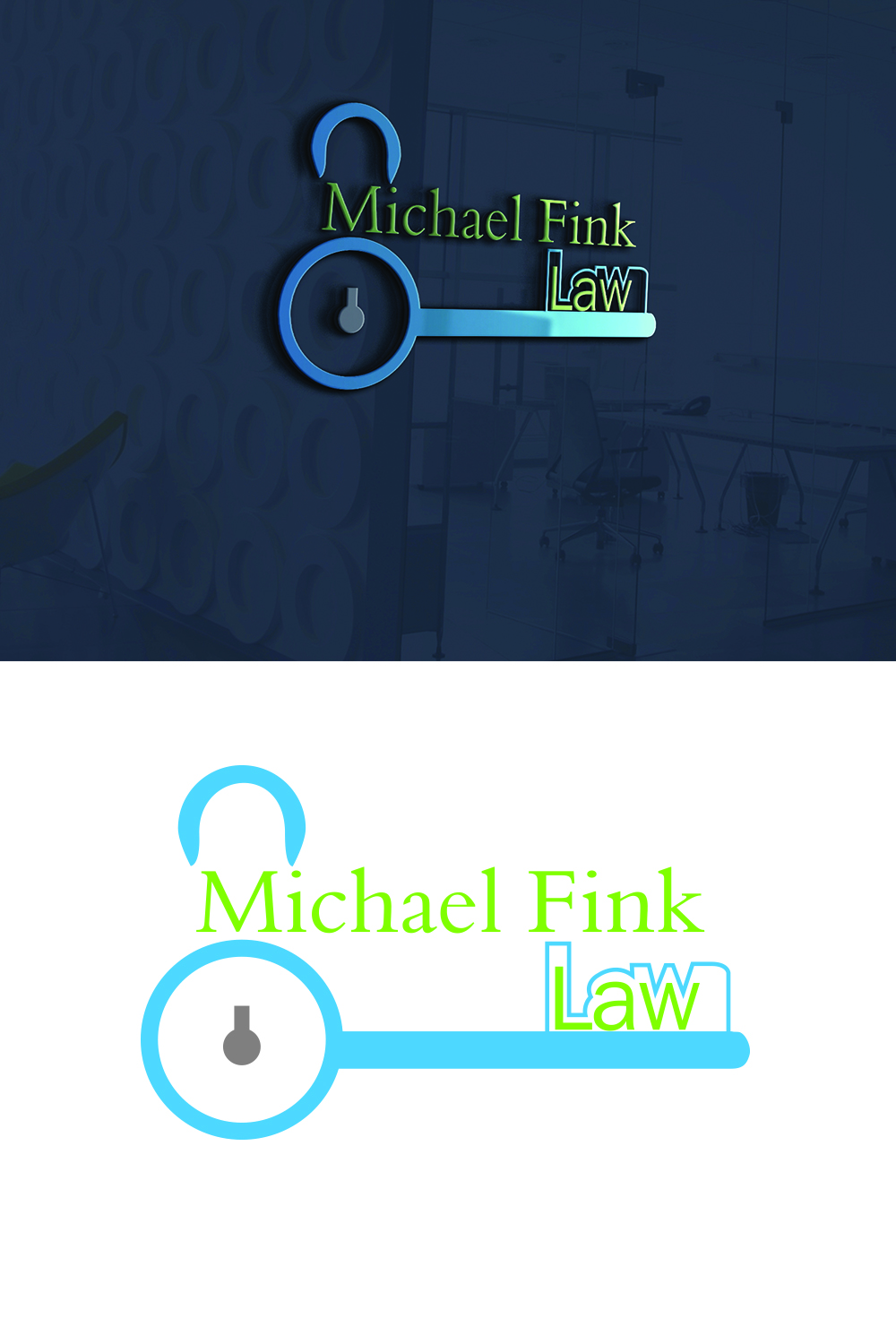 Logo-Design von jameskatholine für Michael Fink Law, PA | Design #18485082