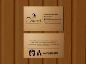 Design de Carte de Visite par Creations Box 2015 pour Smart Bathrooms | Design : #18482272