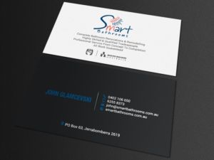 Business Card Design by chandrayaan.creative for Smart Bathrooms | Design: #18479724