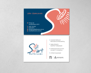 Business Card Design by chandrayaan.creative for Smart Bathrooms | Design: #18479962