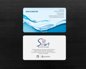 Business Card Design by chandrayaan.creative for Smart Bathrooms | Design: #18480032