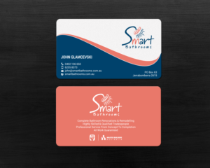 Business Card Design by chandrayaan.creative for Smart Bathrooms | Design: #18480036