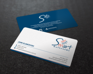 Business Card Design by chandrayaan.creative for Smart Bathrooms | Design: #18546540