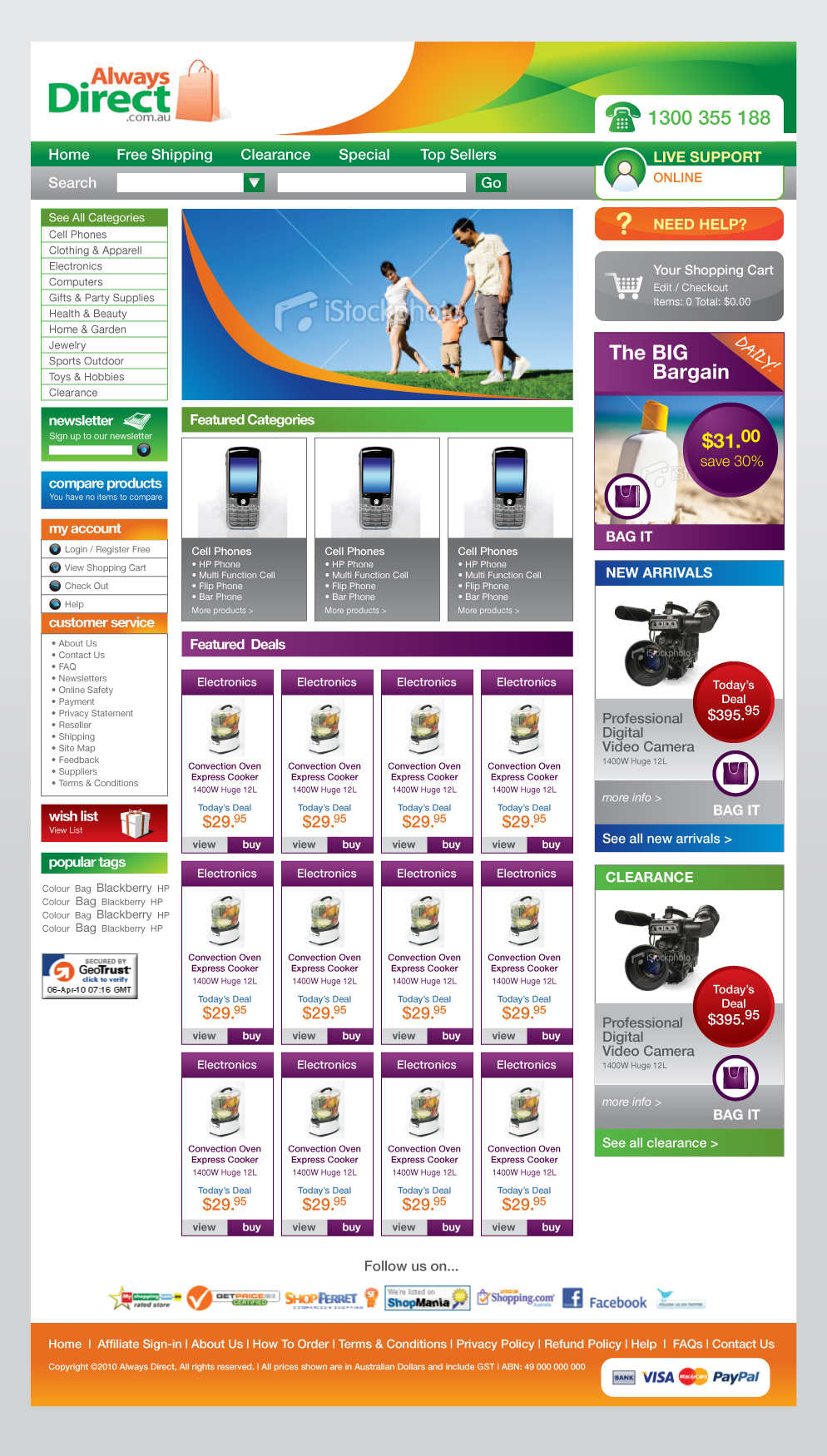 Web Design by logoclinic for this project | Design #52071