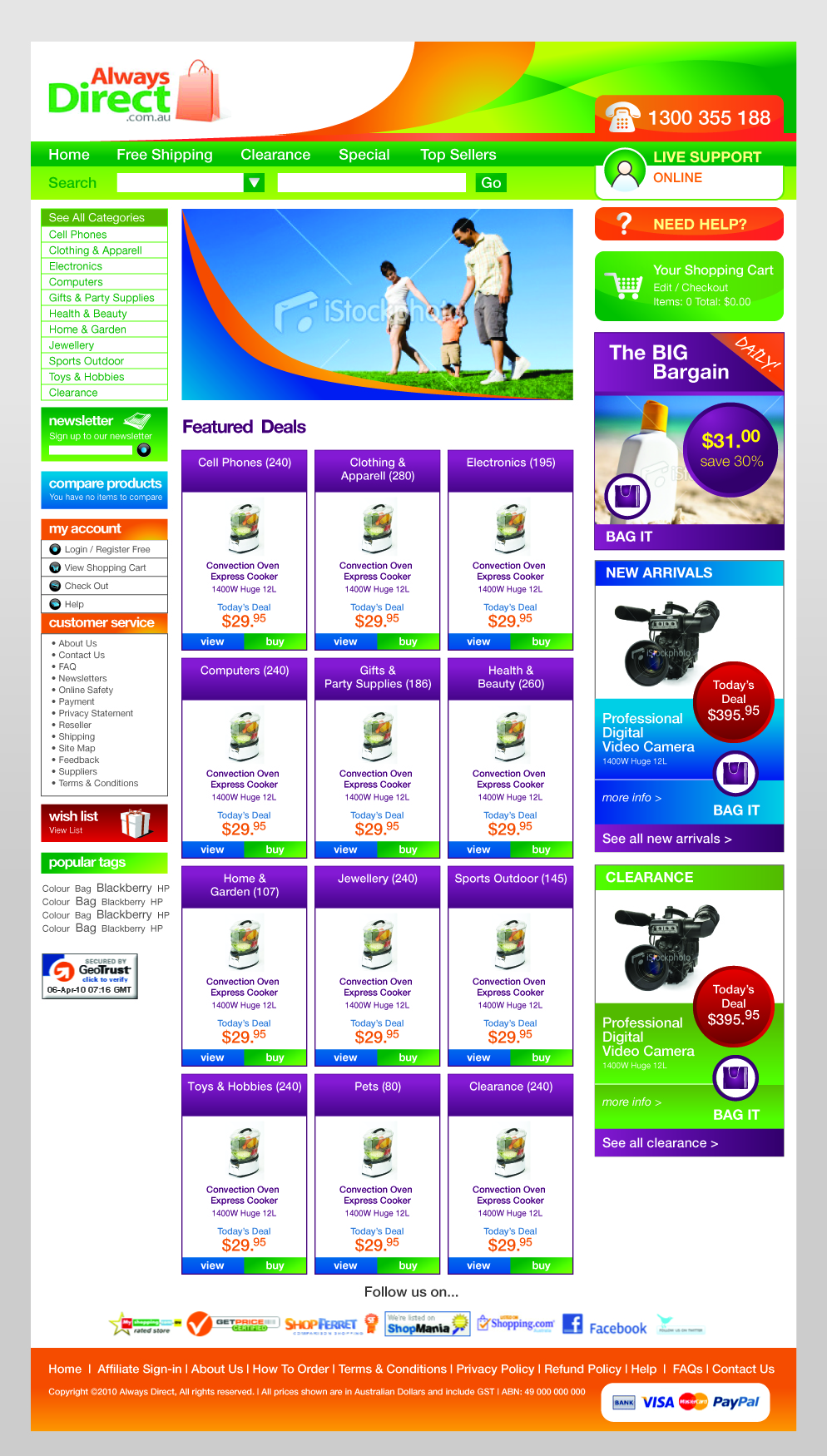 Web Design by logoclinic for this project | Design #52137