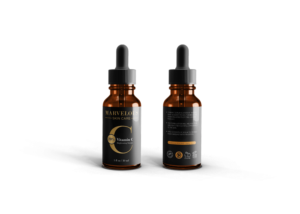 Label Design For Vitamin C Serum for Marvelous Skin Care | Label Design by Shark1
