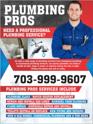 Flyer Design by DezineSolution for Plumbing Pros | Design #18615342