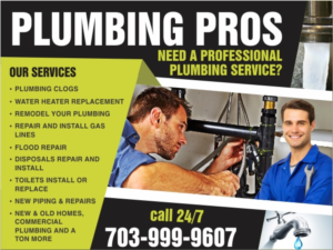 Flyer-Design von DezineSolution für Plumbing Pros | Design: #18615343