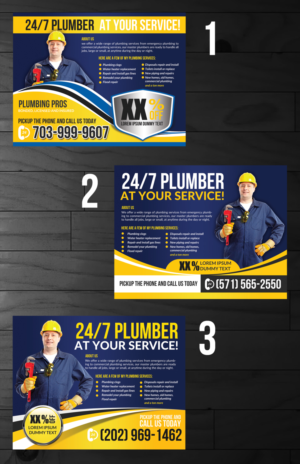Flyer Design by innovative earth for Plumbing Pros | Design: #18639990