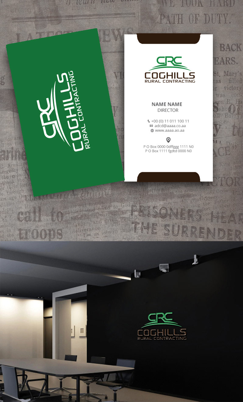 Logo Design by zebronicgraphic for Coghills Rural Contracting | Design #18491441