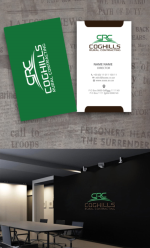 Diseño de Logo por zebronicgraphic para Coghills Rural Contracting | Diseño: #18491441