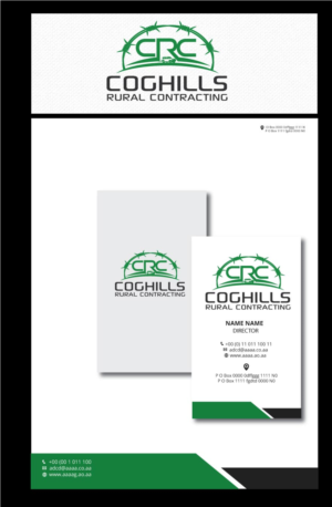 Diseño de Logo por zebronicgraphic para Coghills Rural Contracting | Diseño: #18503338