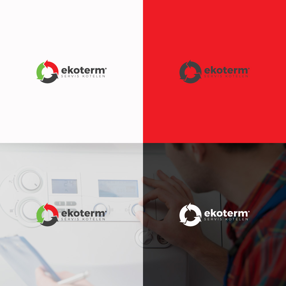 Logo Design by VA Studio for EKOTERM - SERVIS spol. s r.o. | Design #18503231