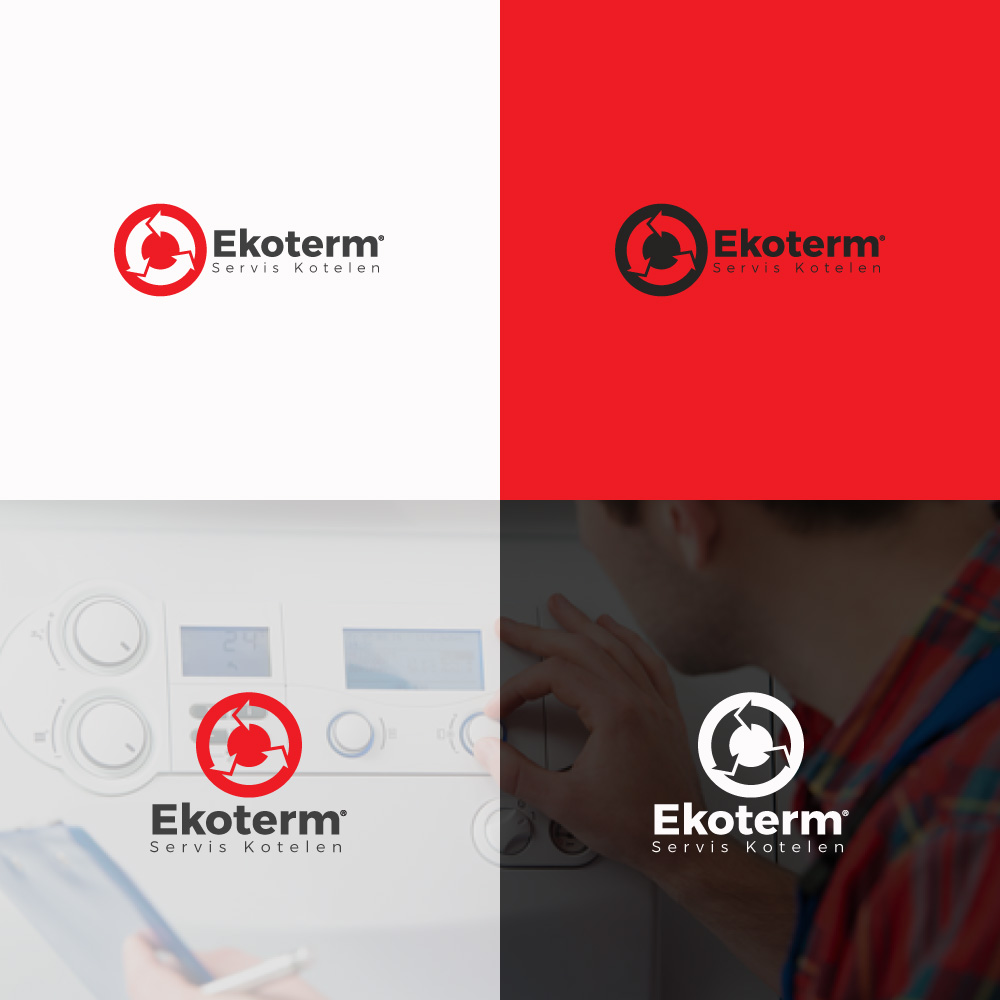Logo Design by VA Studio for EKOTERM - SERVIS spol. s r.o. | Design #18514356