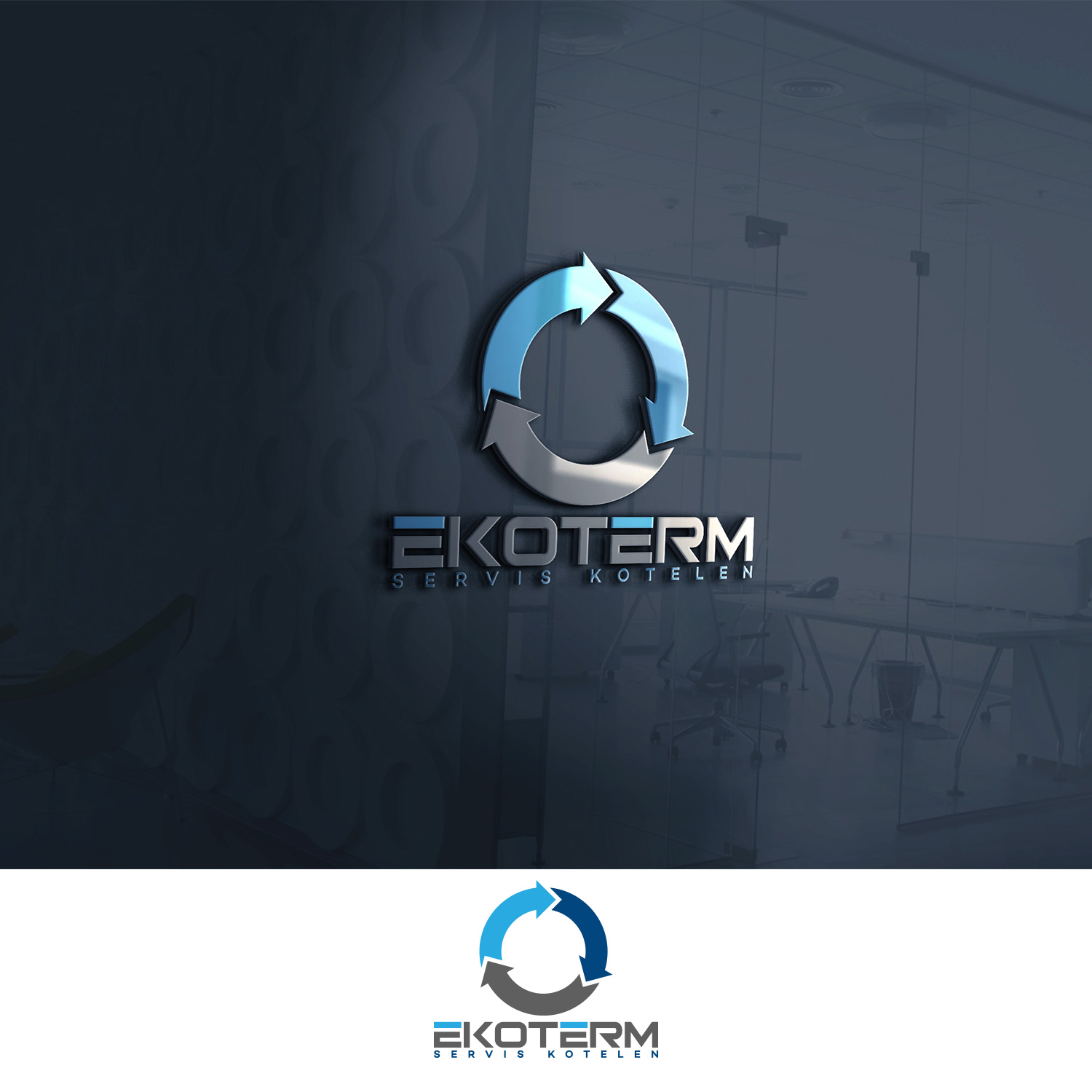 Diseño de Logo por DesignDUO para EKOTERM - SERVIS spol. s r.o. | Diseño #18537611