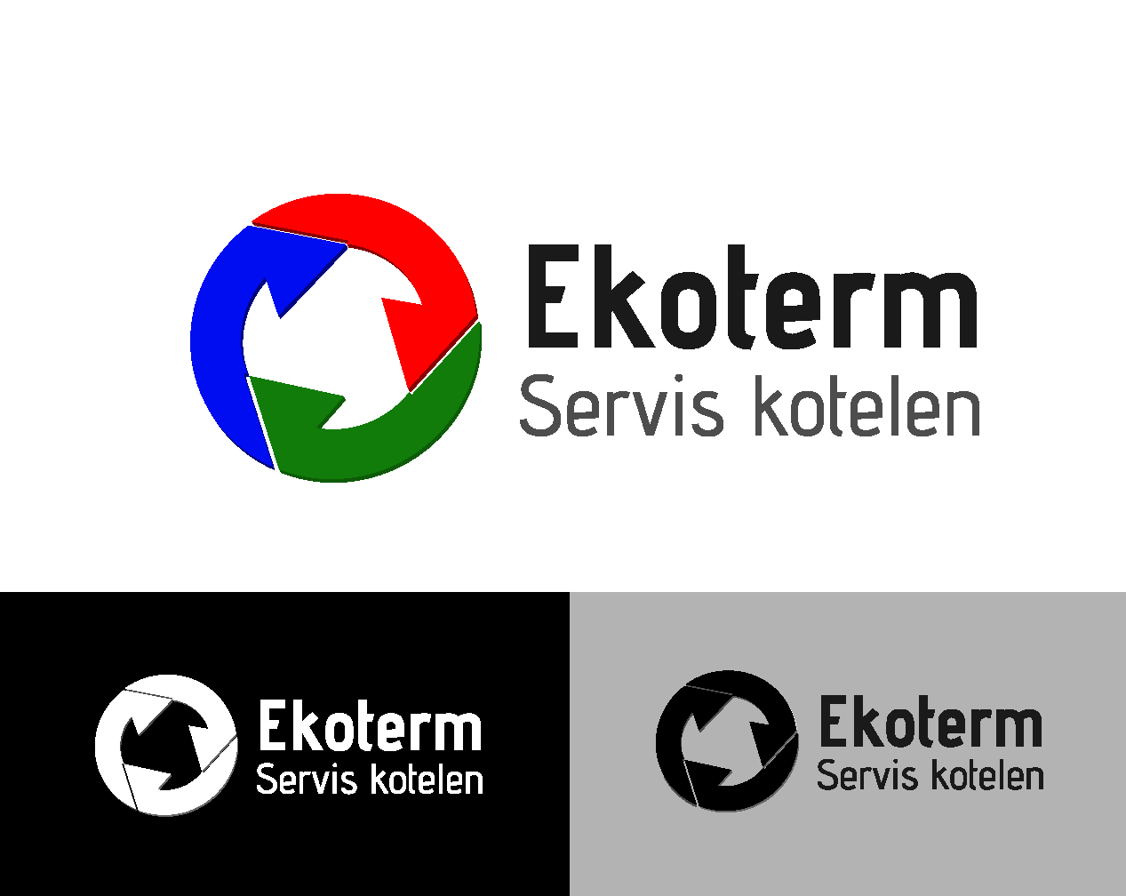 Logo Design by art  X for EKOTERM - SERVIS spol. s r.o. | Design #18573109