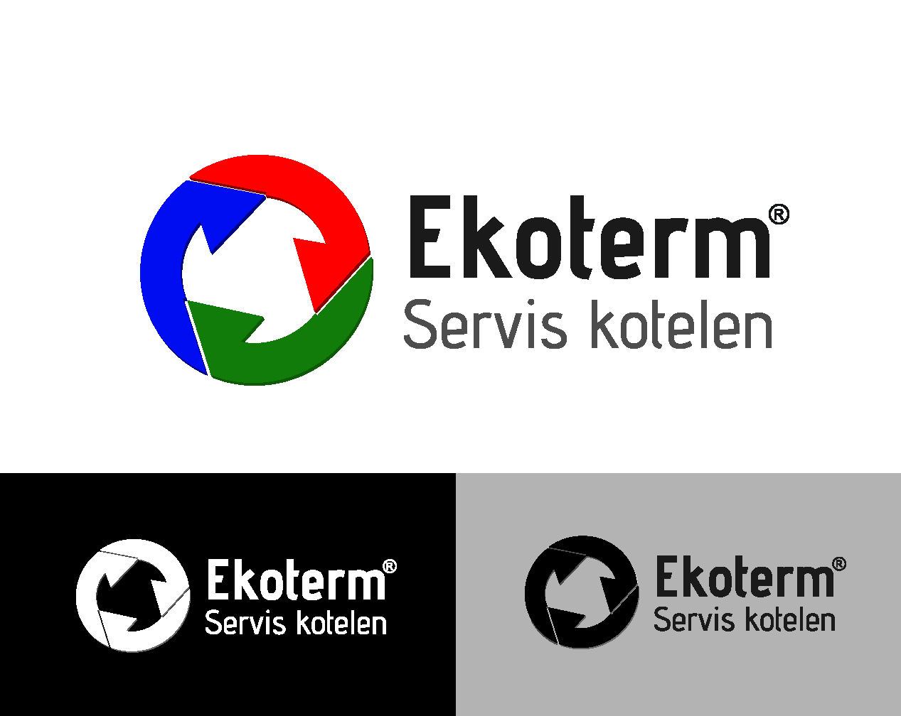 Logo Design by art  X for EKOTERM - SERVIS spol. s r.o. | Design #18586803