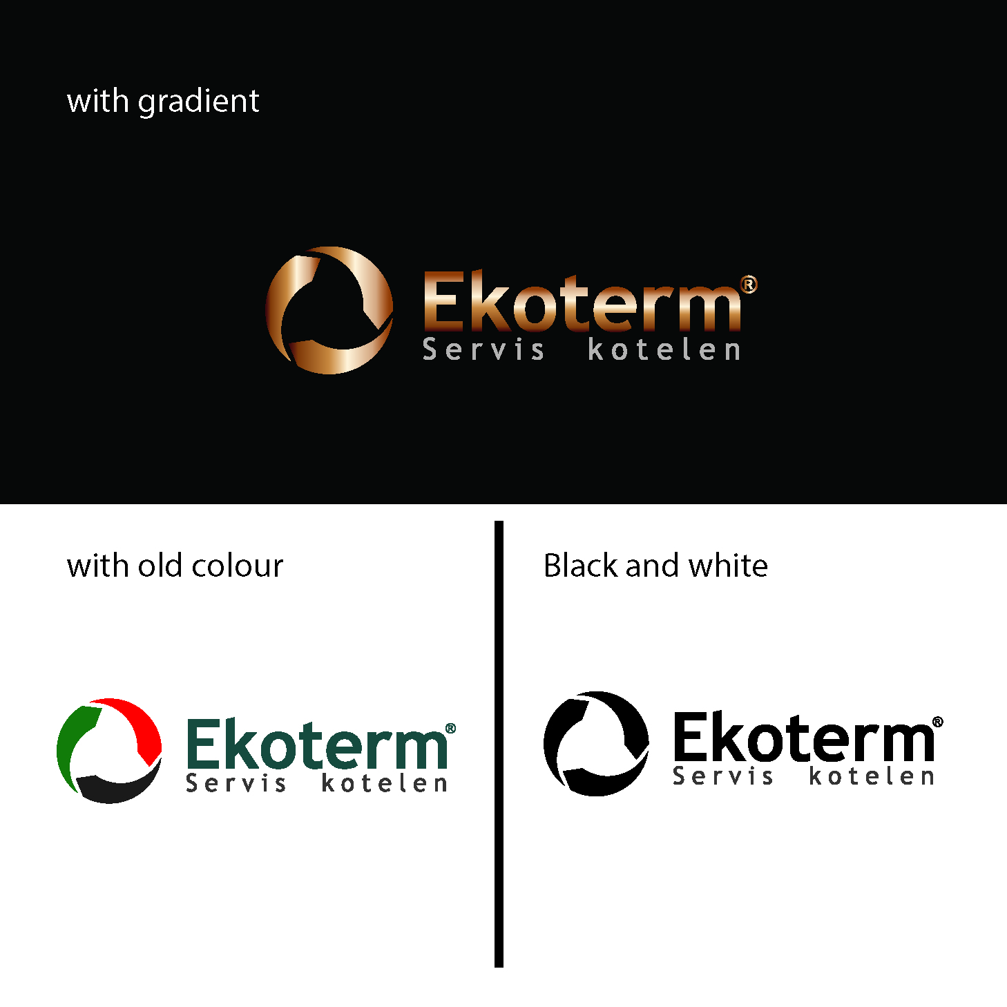 Logo Design by art  X for EKOTERM - SERVIS spol. s r.o. | Design #18763464